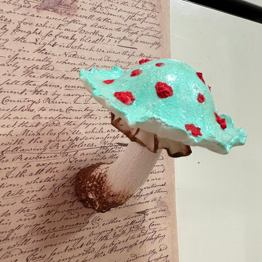 Enchanted Amanita Mushroom Fridge Magnets