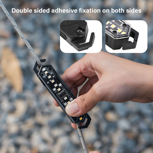 Outdoor Camping Guyline Warning Light