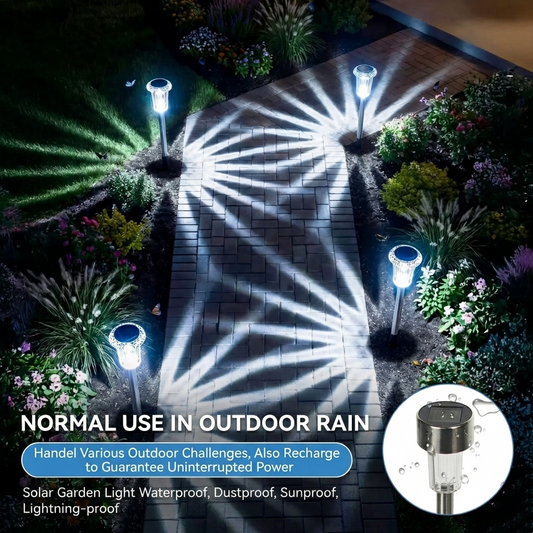 Waterproof Solar Pathway Lights (2/4/6/8/10 Pack)