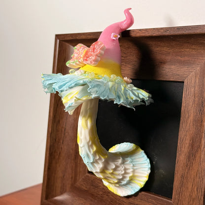 3-Styles Handmade Clay Whimsical Mushroom Decor