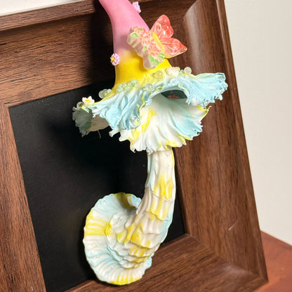 3-Styles Handmade Clay Whimsical Mushroom Decor