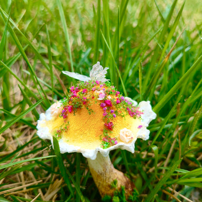 Handmade Fairy Mushroom Magnet