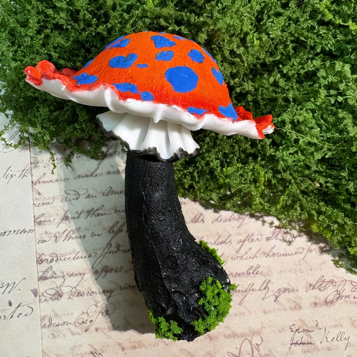 Enchanted Amanita Mushroom Fridge Magnets