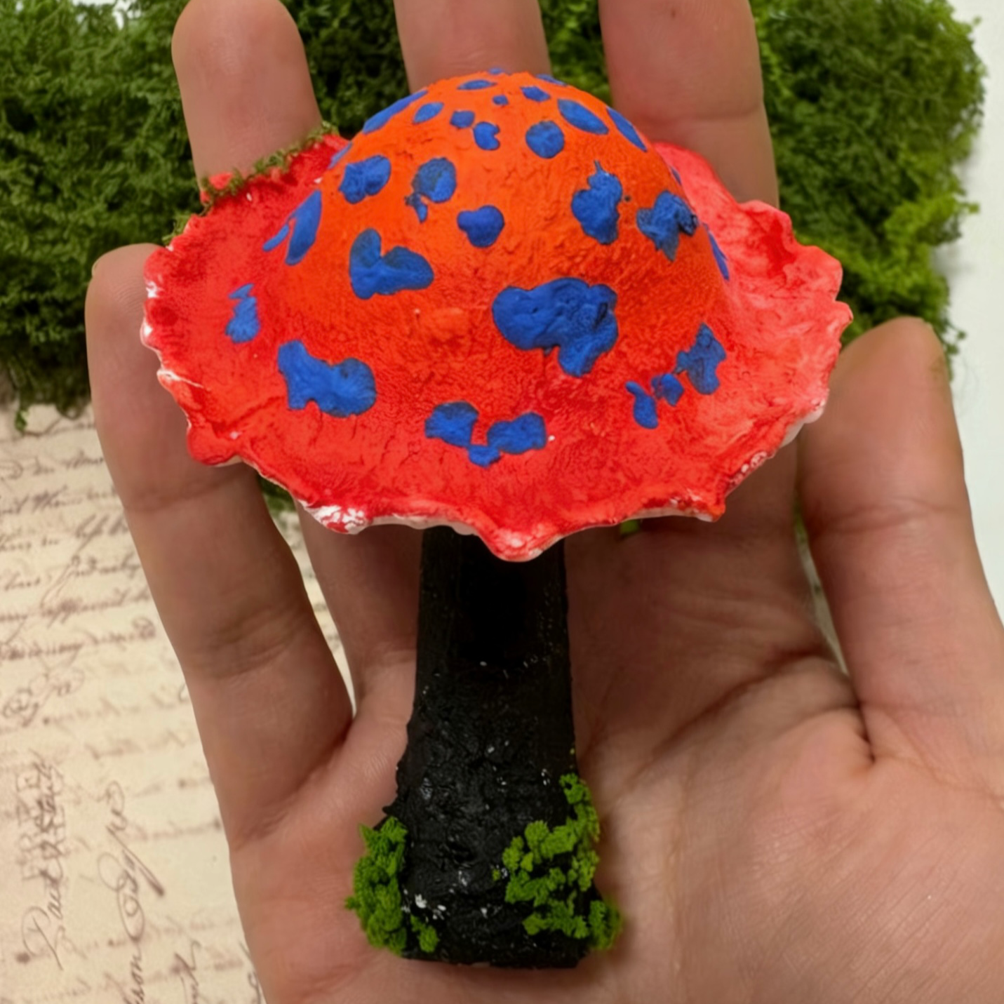 Enchanted Amanita Mushroom Fridge Magnets