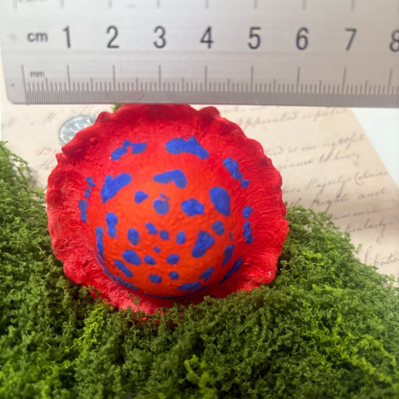 Enchanted Amanita Mushroom Fridge Magnets