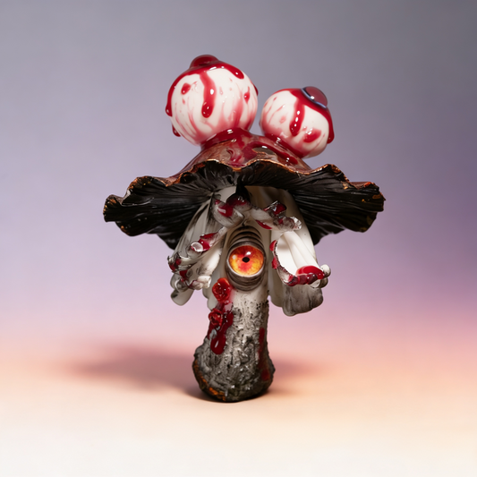 Mystic Mushroom Fantasy – Eerie Handmade Clay Magnets, Gothic & Halloween Vibes