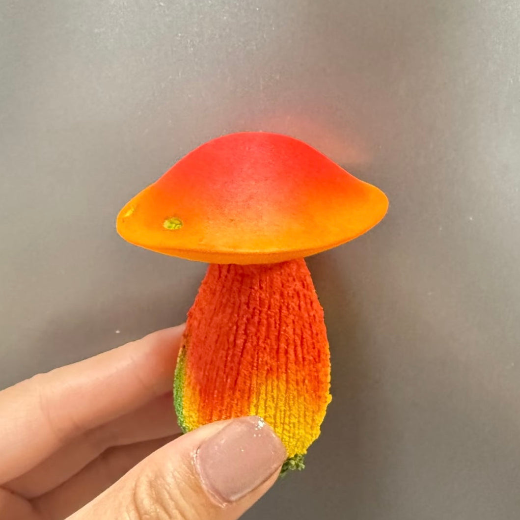 Scarlet Tinglecap Mushroom Magnet