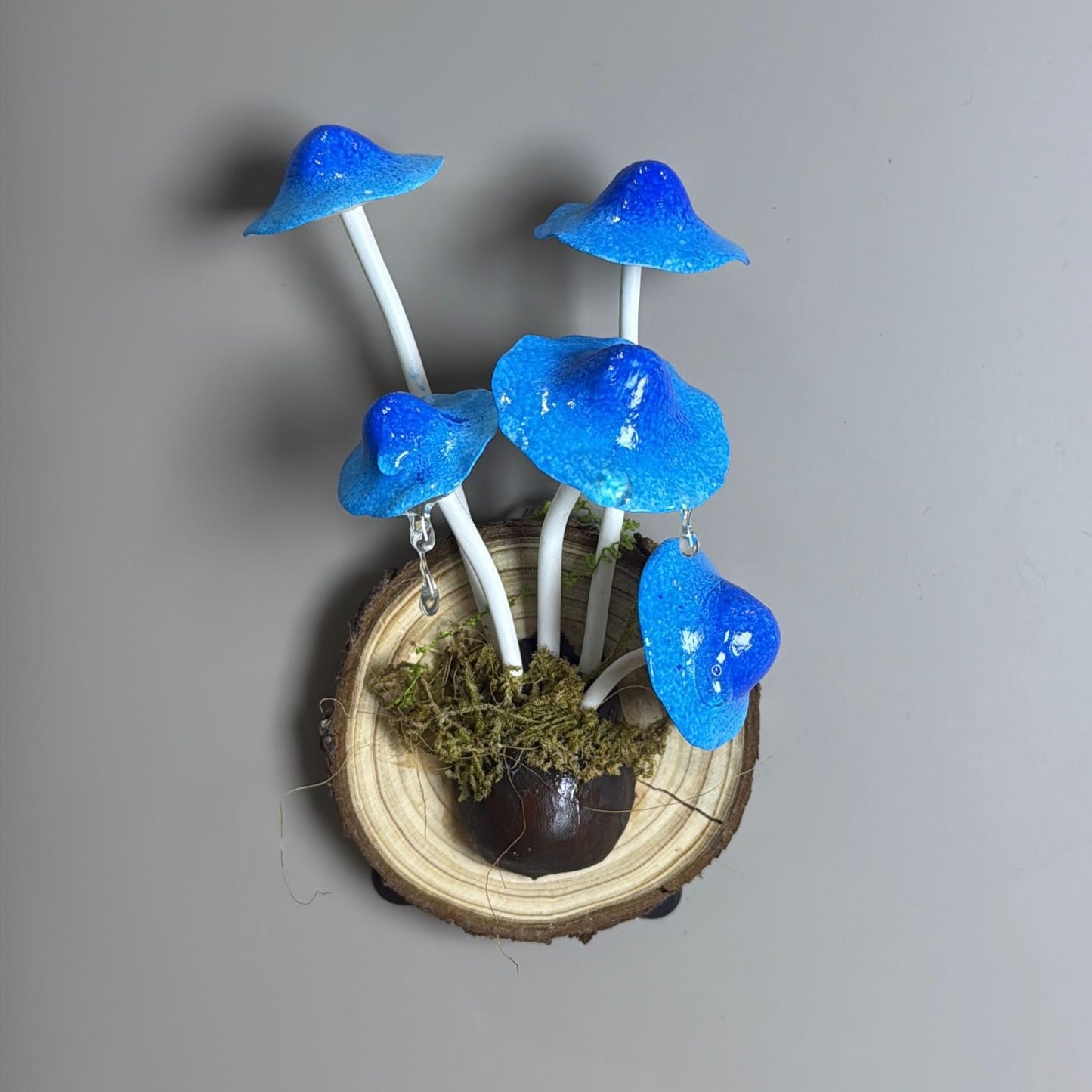 Handmade Multi-Head Mushroom Magnet | Whimsical Kitchen Decor
