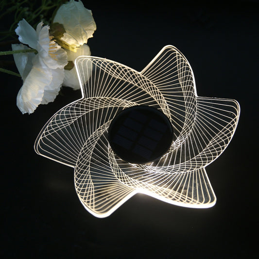 Solar Flower Garden Light