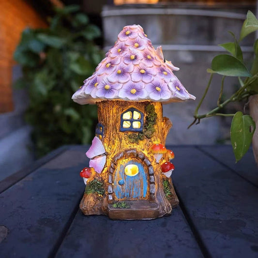 Solar Mushroom Garden Lantern Outdoor Lamps
