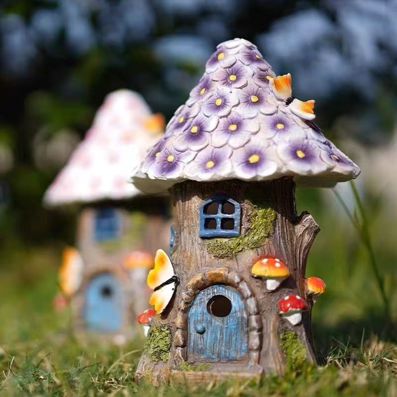 Solar Mushroom Garden Lantern Outdoor Lamps
