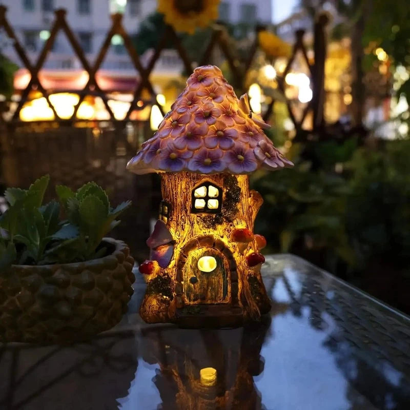 Solar Mushroom Garden Lantern Outdoor Lamps