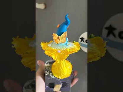 3-Styles Handmade Clay Whimsical Mushroom Decor